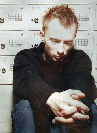 when it's getting bad so you lowkey gotta hit the thom yorke pose