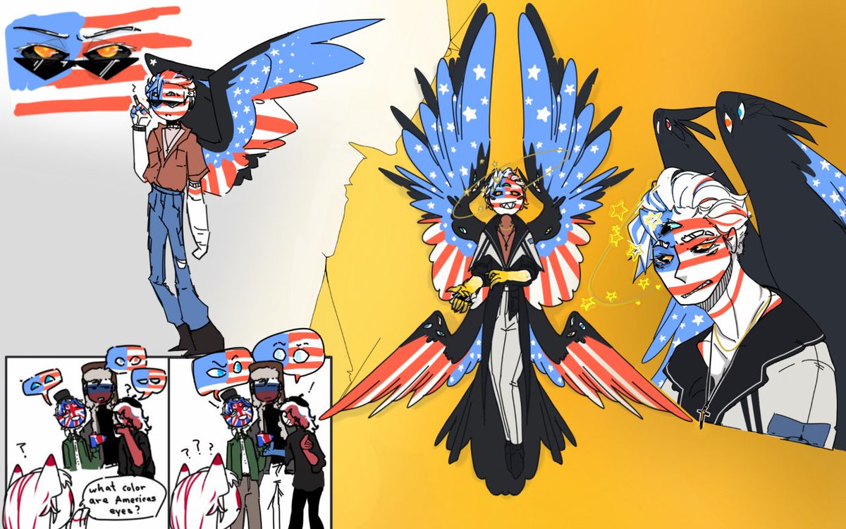 SuffixStuff's tweet photo. HELP Ive fallen into a #countryhumans pit and i cant get out 😭 https://t.co/bBGaqV2WHl