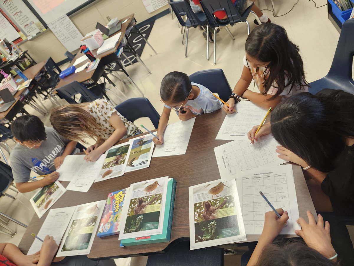 Got2LoveBooks's tweet photo. Our 4th grade READING ROTATION in ACTION!! Nonfiction Short Reads small group with Ms. Bloom & Ms. Latimore. #TeamWork #WritingAboutReading #MaximizeSmallGroups https://t.co/N779xXFBcI