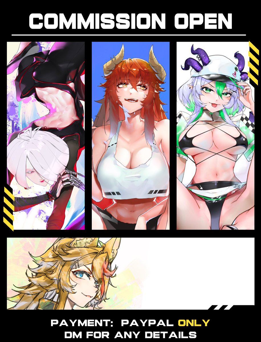 SleeplessRhythm's tweet image. 【Commission Open】
-September to October
New Menu
-Many more options are available now!
(1/3p)