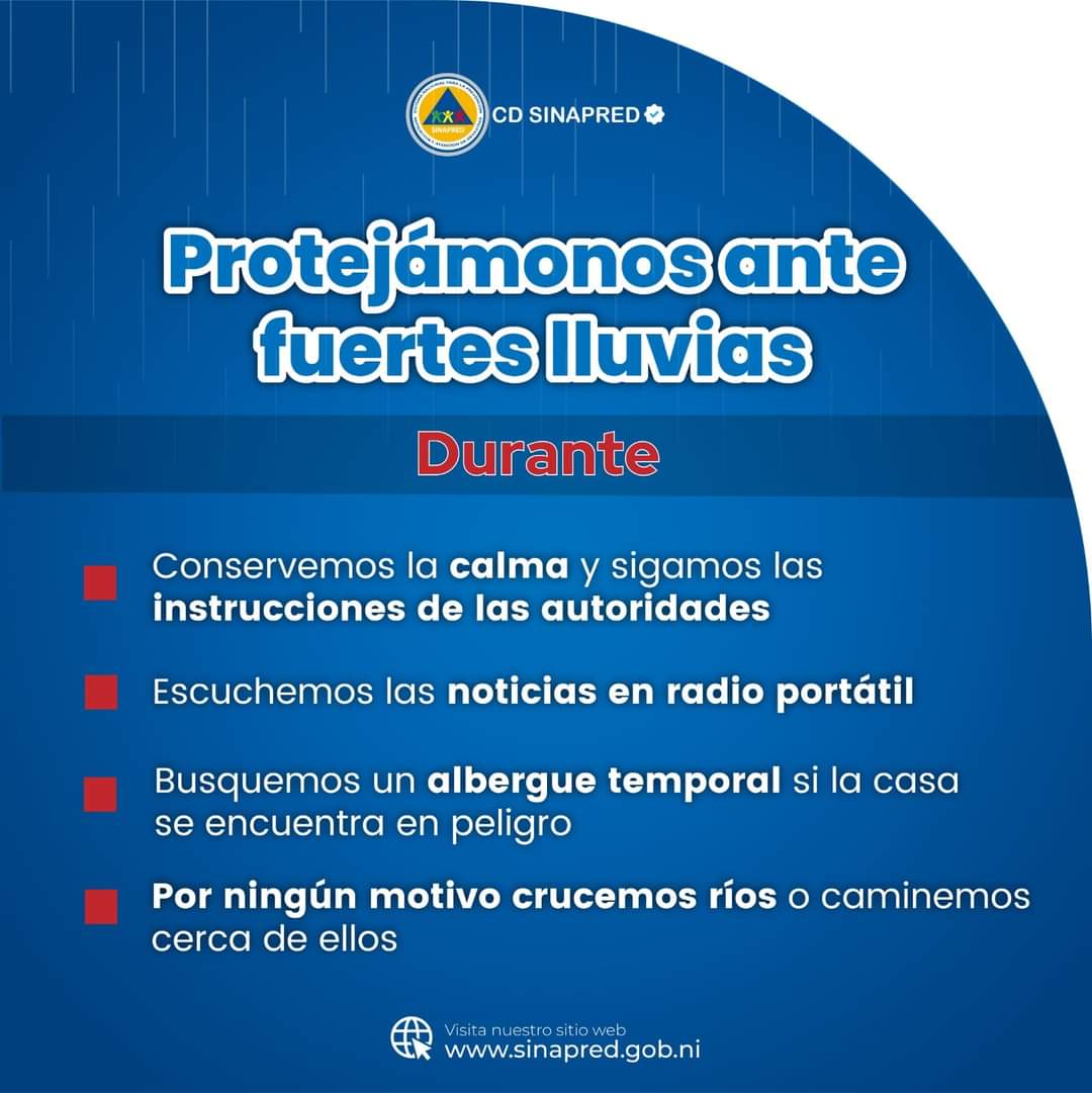 CDSINAPRED's tweet photo. 📣📣 Durante la presencia de fuertes lluvias, tomemos en cuenta las siguientes recomendaciones para salvaguardar nuestra vida y la de nuestra familia. 👨‍🚒👩‍🚒

#4519LapatriaLaRevolución #SinapredSomosTodos https://t.co/0NbZUFDalH