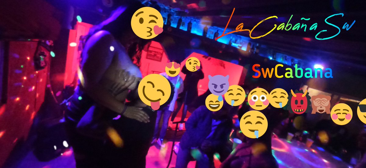 Ya se antoja fiesta 🥳 ..no? da RT/
 ❤️si también te apetece una velada en La Cabaña Sw 😈