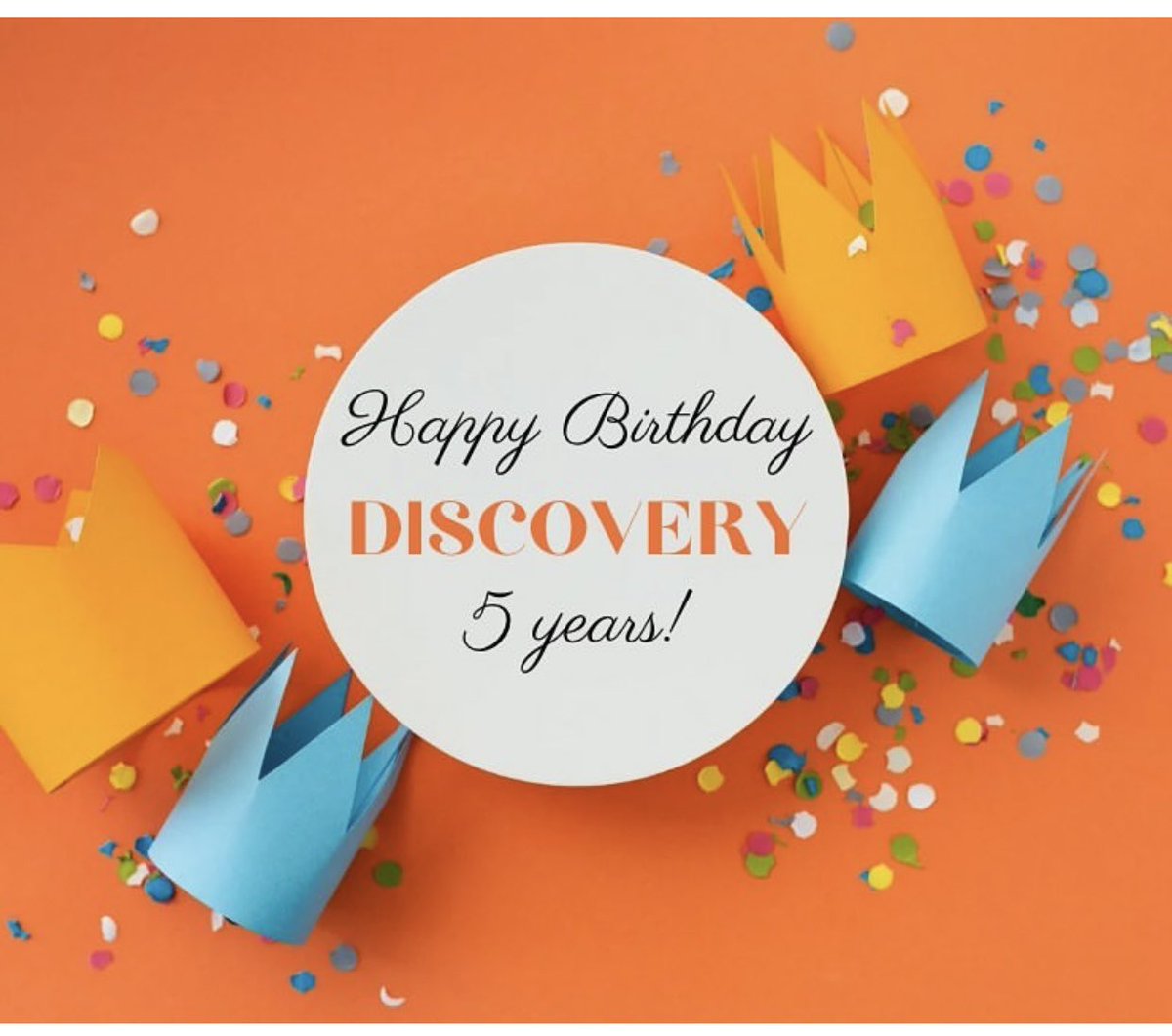 Happy birthday 🎉 <a href="/DiscoveryStudy/">DISCOVERY Study</a> 🎈