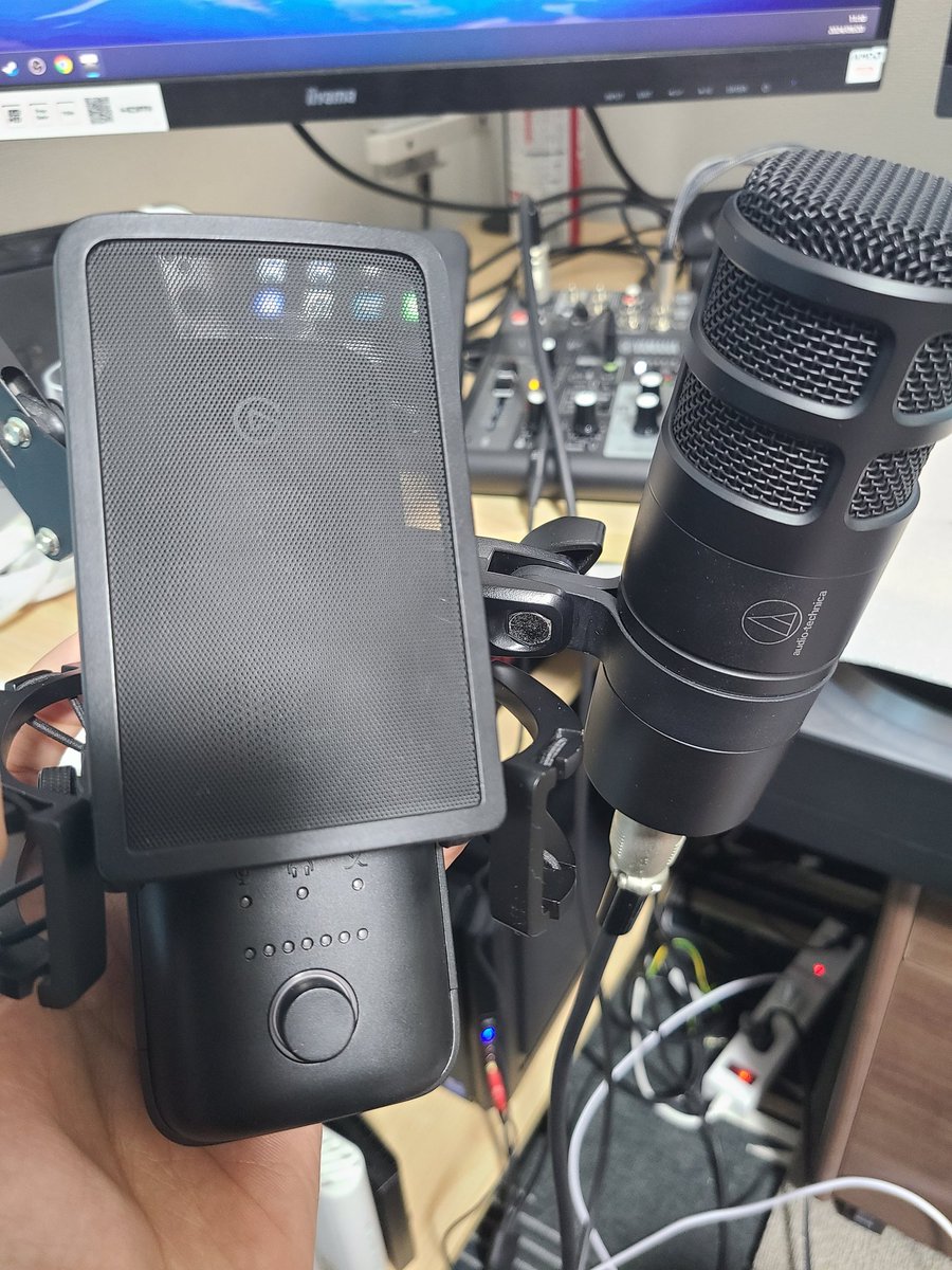 elgatoのwave3とaudio-technicaのat2040 コンデンサーとダイナミック両方あれば困らんやろ！！