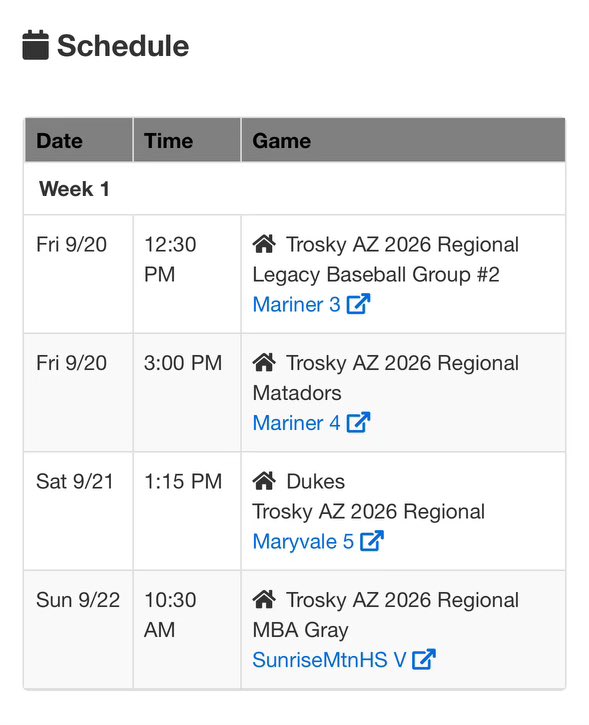 Will Carpenter (@willcarp_2026) on Twitter photo Excited to play in the AZ Junior Fall Classic this weekend with my teammates <a href="/Trosky_Arizona/">Trosky Arizona Baseball</a> 2026 Regional.
MIF / RHP 2026
<a href="/AZFallClassic/">AZ Fall Classic</a> <a href="/FlagBaseball/">Flagstaff Eagles Baseball</a> Excited to play in the AZ Junior Fall Classic this weekend with my teammates <a href="/Trosky_Arizona/">Trosky Arizona Baseball</a> 2026 Regional.
MIF / RHP 2026
<a href="/AZFallClassic/">AZ Fall Classic</a> <a href="/FlagBaseball/">Flagstaff Eagles Baseball</a>
