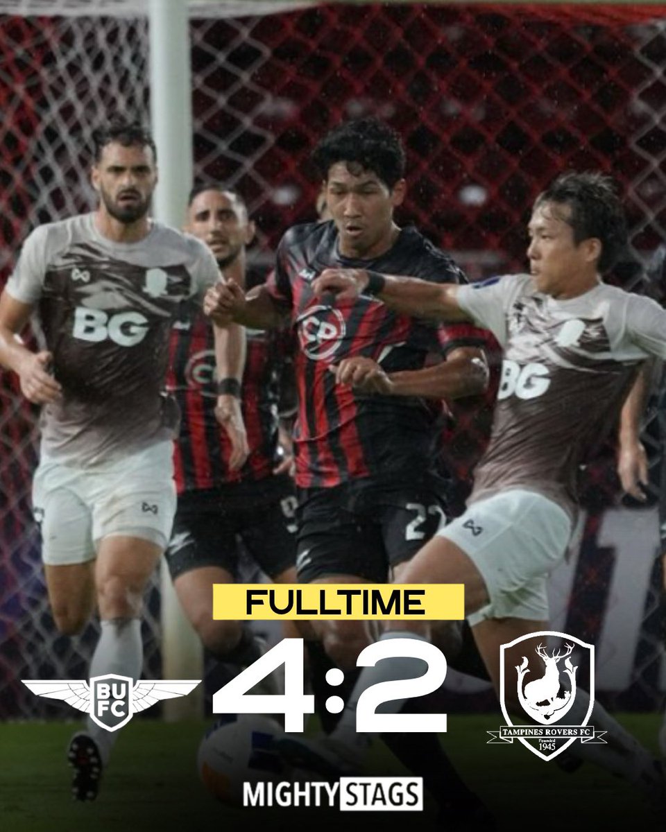 Defeat in Bangkok #ACL2 #BGTR #bgtampinesrovers #mightstags