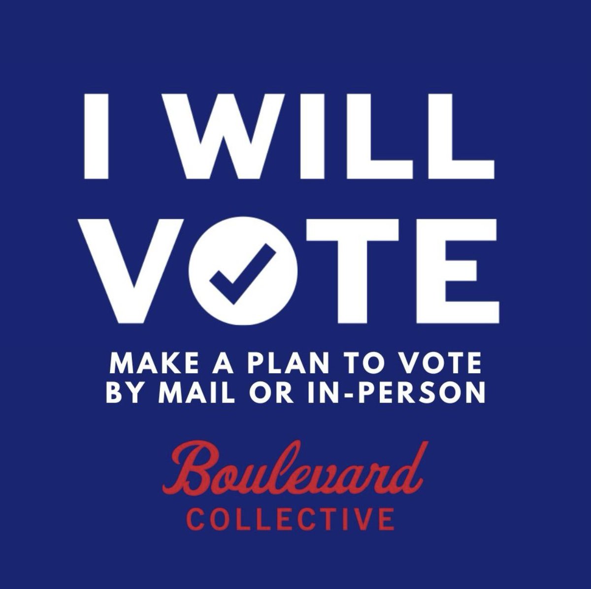 Visit iwillvote.com to check your voter registration and make a plan to VOTE!
