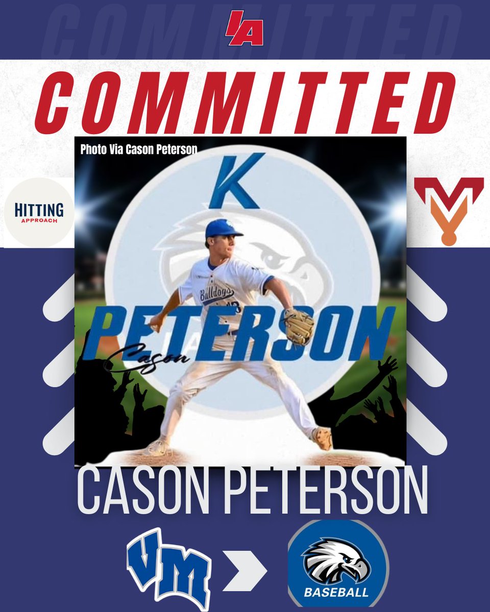 IAbaseball (@iabaseball1) on Twitter photo 🚨 COMMITMENT ALERT 🚨
Hailing from <a href="/VanMeterDawgs/">VanMeterAthletics</a> baseball, the talented Cason Peterson has committed his future talents to <a href="/KCC_BSB/">Kirkwood Baseball</a>! BIG gain! 🔥🔥🔥
#IAbaseball x #iahsbsb⚾️ 🚨 COMMITMENT ALERT 🚨
Hailing from <a href="/VanMeterDawgs/">VanMeterAthletics</a> baseball, the talented Cason Peterson has committed his future talents to <a href="/KCC_BSB/">Kirkwood Baseball</a>! BIG gain! 🔥🔥🔥
#IAbaseball x #iahsbsb⚾️