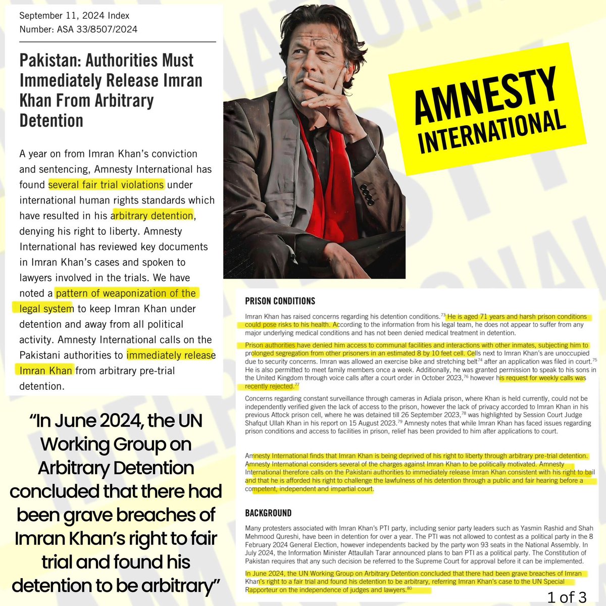 Amnesty Pakistan tweet media