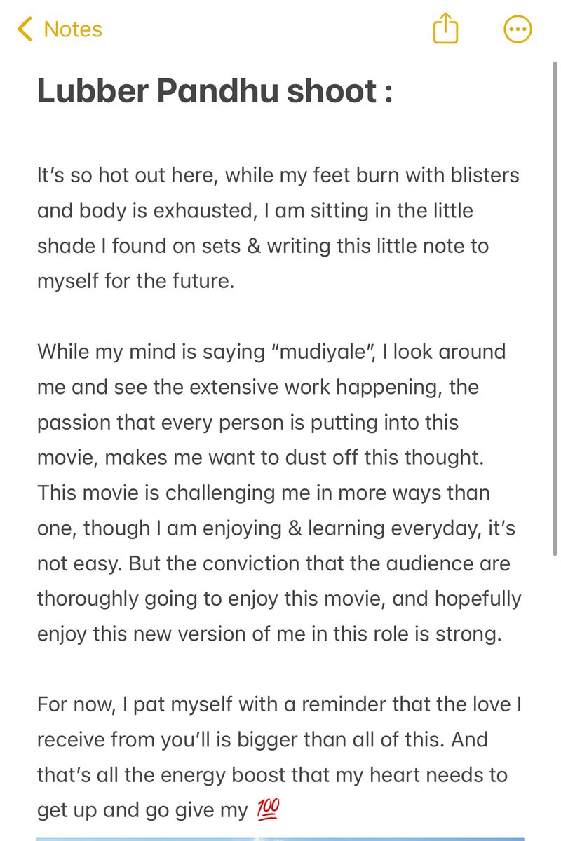 Heartfelt thanks to the press/media/social media influencers/industry people/reviewers for giving us such rave reviews for #LubberPandhu ❤️🙏😊

And now..My dear friends,families, brothers &amp; sisters,kutties &amp; elders…#LubberPandhu is for YOU ALL &amp; we hope you will enjoy this film