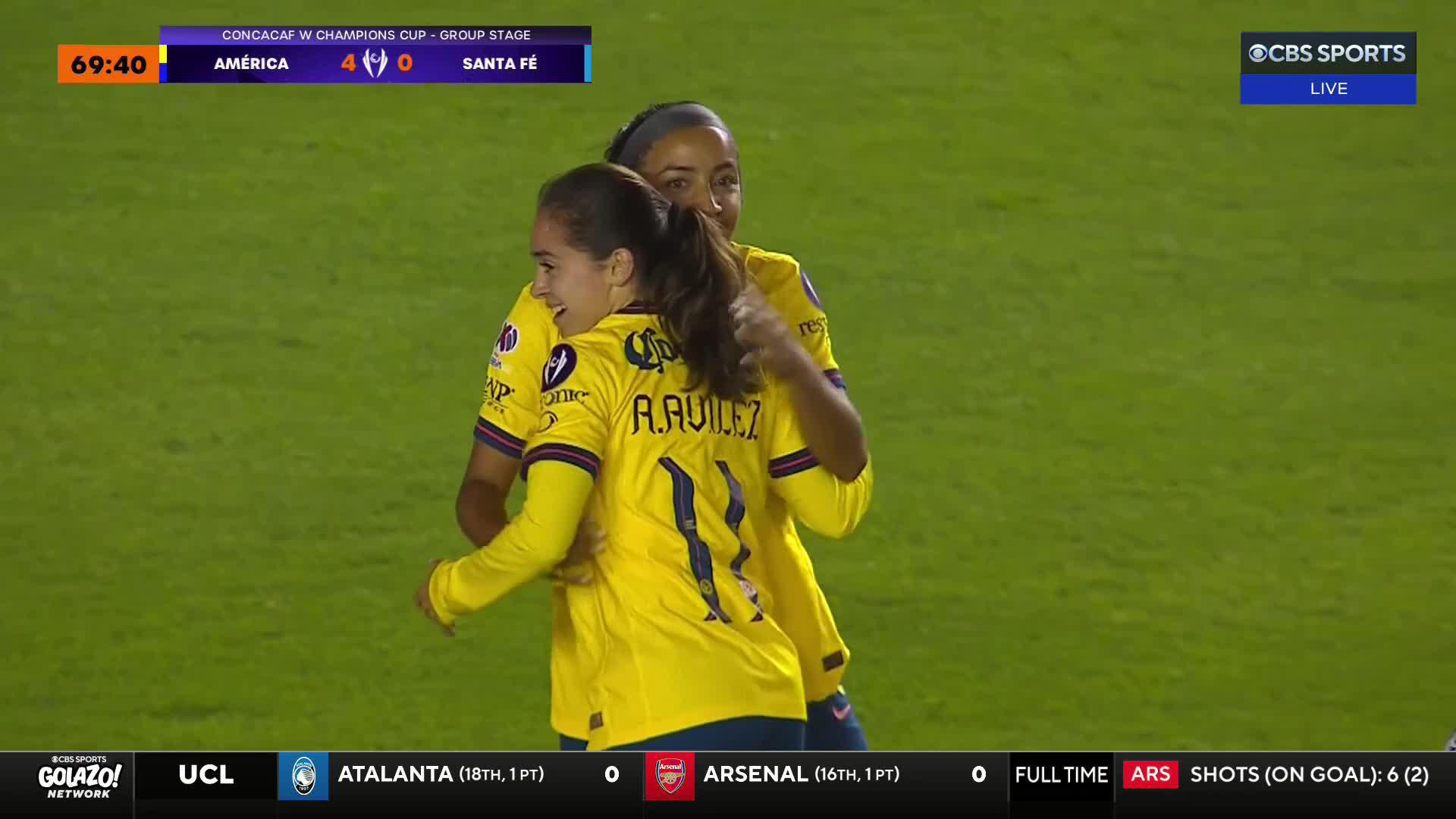 Rebekah Valdez gets the rebound and @AmericaFemenil's FIFTH 🤯#WChampionsCup