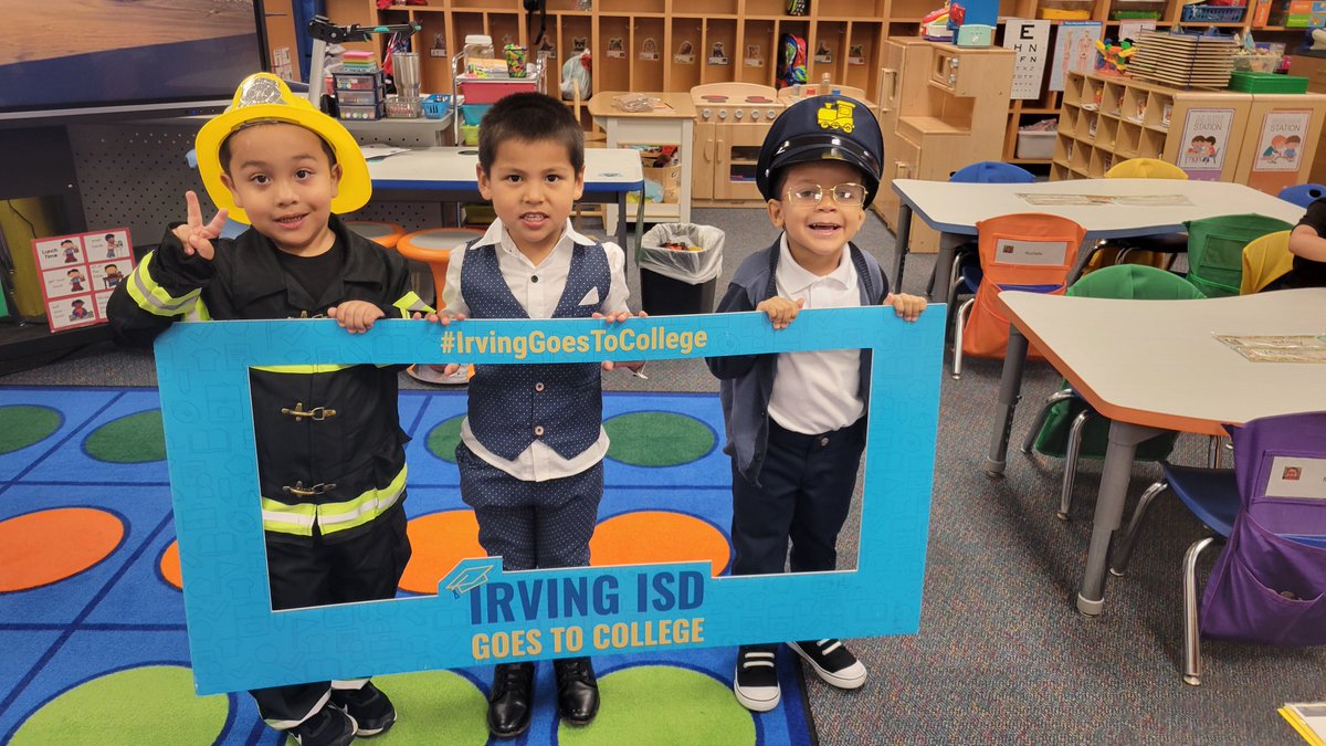 Our future doctors, teachers, artists, astronauts, vets, firefighters, police officers, chefs, athletes...  #IrvingGoestoCollege#Irvingisd