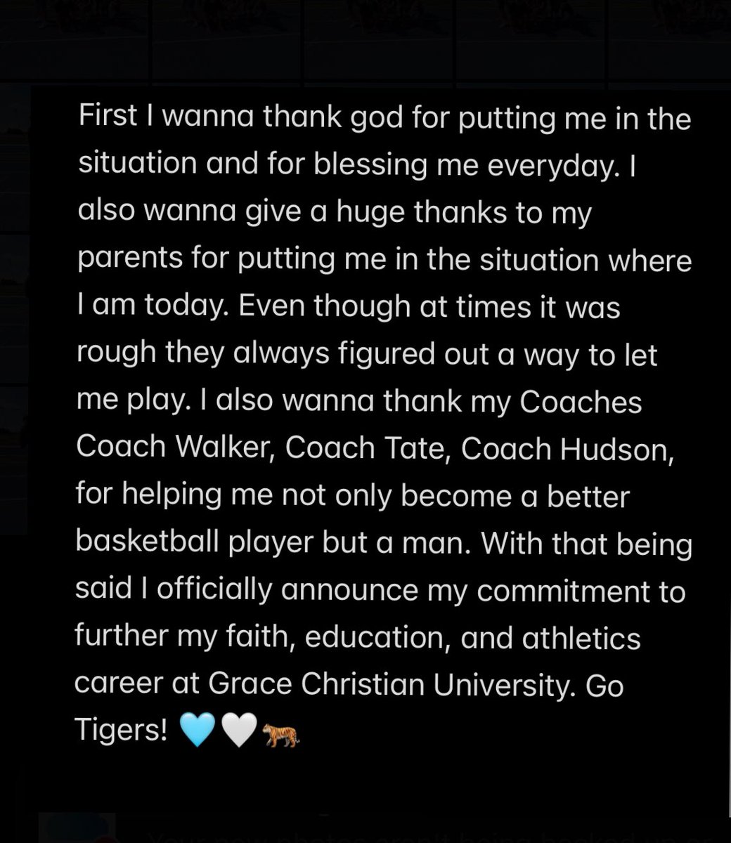 Tucker Loynes (@tuckerloynes) on Twitter photo 110% committed. Go Tigers 🩵🤍🐅
<a href="/SDFbasketball/">School Days Basketball</a> <a href="/GraceTigers/">Grace Tigers</a> <a href="/CoachKrombeen4/">Ryan Krombeen</a> <a href="/WhippleCarson/">Carson Whipple</a> <a href="/CanyonWalker12/">Canyon</a> <a href="/TheDZoneBBall/">The D Zone Basketball</a> 110% committed. Go Tigers 🩵🤍🐅
<a href="/SDFbasketball/">School Days Basketball</a> <a href="/GraceTigers/">Grace Tigers</a> <a href="/CoachKrombeen4/">Ryan Krombeen</a> <a href="/WhippleCarson/">Carson Whipple</a> <a href="/CanyonWalker12/">Canyon</a> <a href="/TheDZoneBBall/">The D Zone Basketball</a>