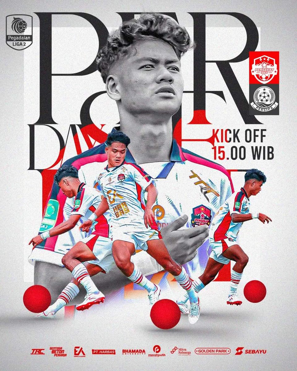 DINANE PERSEKAT! Sore ini kita akan berjuang bersama untuk meraih 3 angka perdana. Kami tunggu dukungannya di Tri Sanja! 🙏🔥

#persekat #tegal #laskarkigedesebayu #bantengloreng #mu