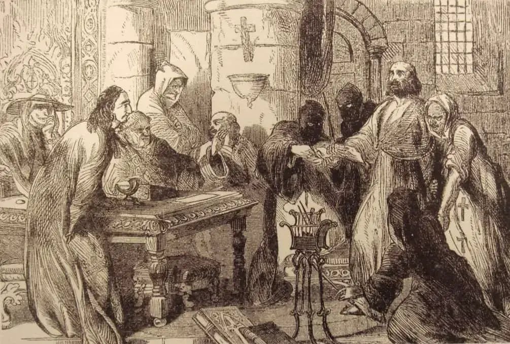 ufo_etc's tweet photo. The Curse Of Jacques de Molay—The Last Grand Master of the Templars: After being tortured and humiliated, along with other Knights of the Order of the Temple, on March 18, 1314, Jacques de Molay, the last Grand Master of the Templars, was burned upon a… https://t.co/eRTG2Jqgb4 https://t.co/DokrSIgdij
