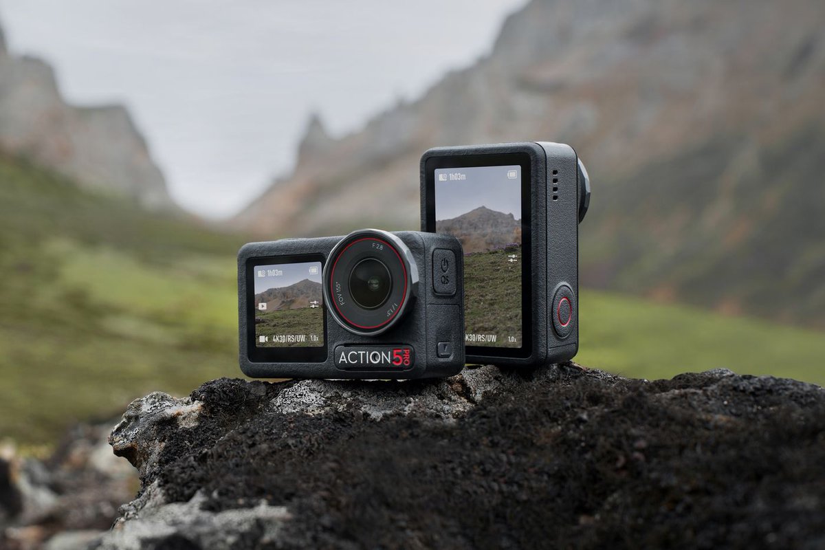 DJI Osmo Action 5 Pro : 40 Mpx, suivi et centrage des sujets, stockage interne et meilleure autonomie dlvr.it/TDSHl8
