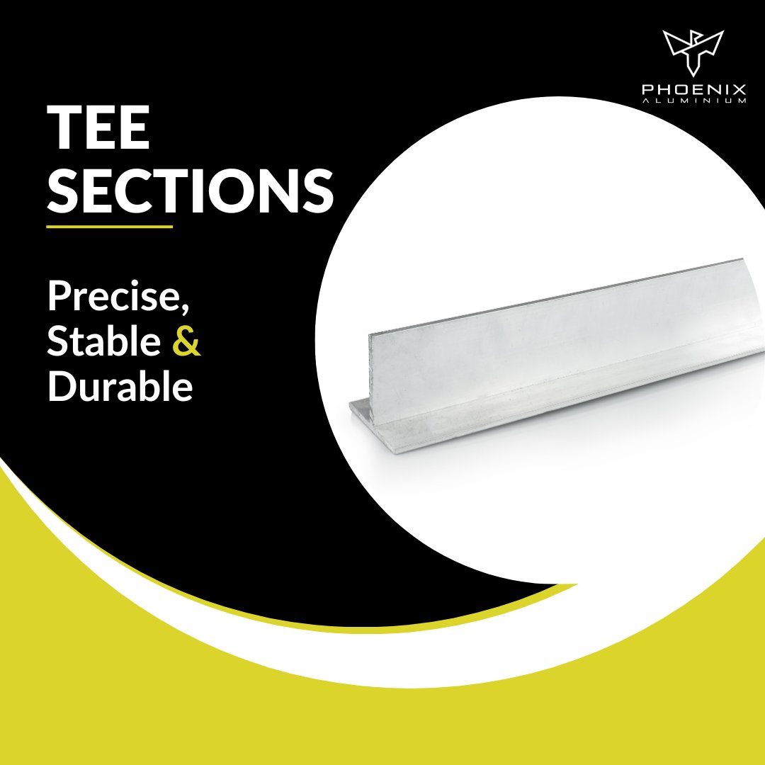 Our tee sections are perfect for construction!

Offering a stable support structure, these lightweight #aluminium sections are ideal for both residential &amp; commercial buildings. They can be cut to any size you desire to ensure an accurate &amp; effortless fit: bit.ly/3rdTRqt