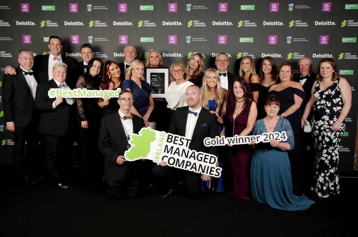 Fabulous night out for  some of our staff as they celebrated their award, which is just reward  for all the hard work and unwavering loyalty they show to the company. #bestmanaged