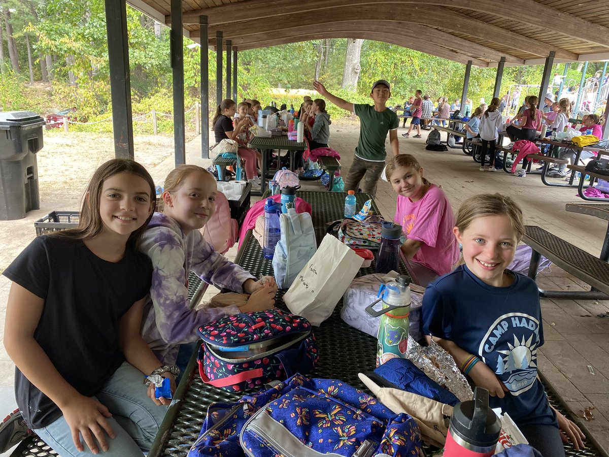BancroftAPS's tweet photo. Our 5th graders had an amazing day yesterday for day #1 of Nature’s Classroom! https://t.co/TnqIGEqC7C