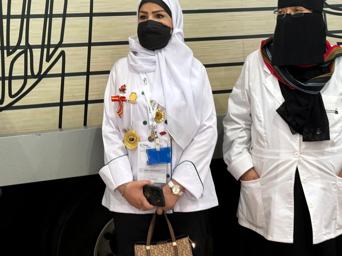 UniquePure's tweet image. الفائزه الشيف عائشه الشهري مبروك الفوز ومنها للأعلى ياغاليه