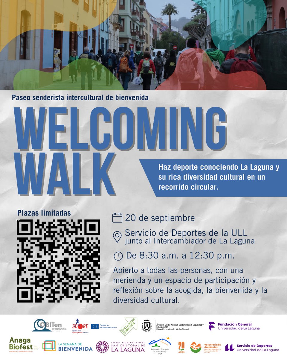 ULL's tweet photo. 🏀 ¡Celebramos el Día Internacional del Deporte Universitario por todo lo alto!

Durante toda la jornada de hoy el Servicio de @deportesull ha preparado diferentes actividades para conmemorar esta fecha. ¡Aquí las tienes! 👇

➡️ De 8.30 a 12.30 horas: Welcoming Walk: Paseo senderista intercultural de bienvenida organizado por OBITen

➡️De 10 a 14 horas: Torneo de fútbol siete

➡️ A 15:00h: Partido de fútbol sala entre la selección del PTGAS ULL frente a una selección de periodismo ULL

➡️ A 17:00h: Partido de baloncesto mixto entre una selección de alumnado ULL frente al RC Náutico Tenerife Baloncesto

➡️De 18 a 20 horas: Exhibición- taller de Lucha Canaria

➡️De 18.00 a 20.00 horas: Master class de bailes latinos