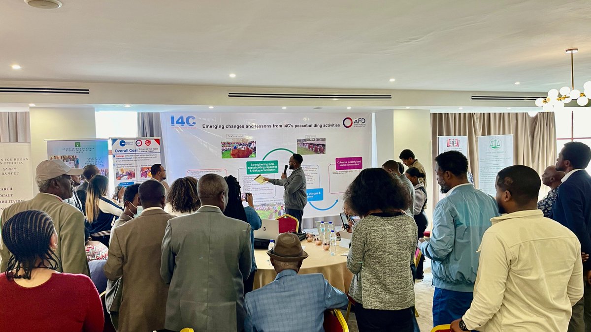 🚀#HappeningNow!
#CSIFEthiopia consortia partners are showcasing their achievements &amp; outcomes at an exhibition &amp; live testimonies from target groups about their challenges &amp; successes about their flagship #project impacts including their plans for building on these achievements.
