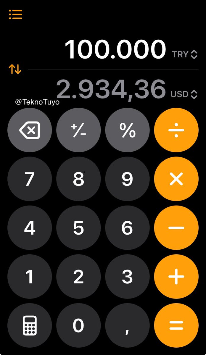 iOS 18’in Yeni Özellikleri Tek Flood Altında:

1. Hesap Makinesi uygulamasında döviz çevirici.