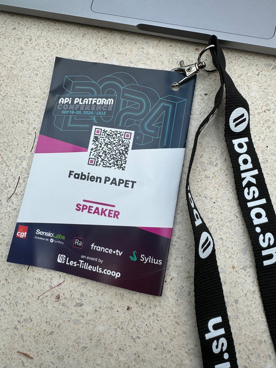 fabienpapet's tweet image. Today is the day ! @ApiPlatform #ApiPlatformCon