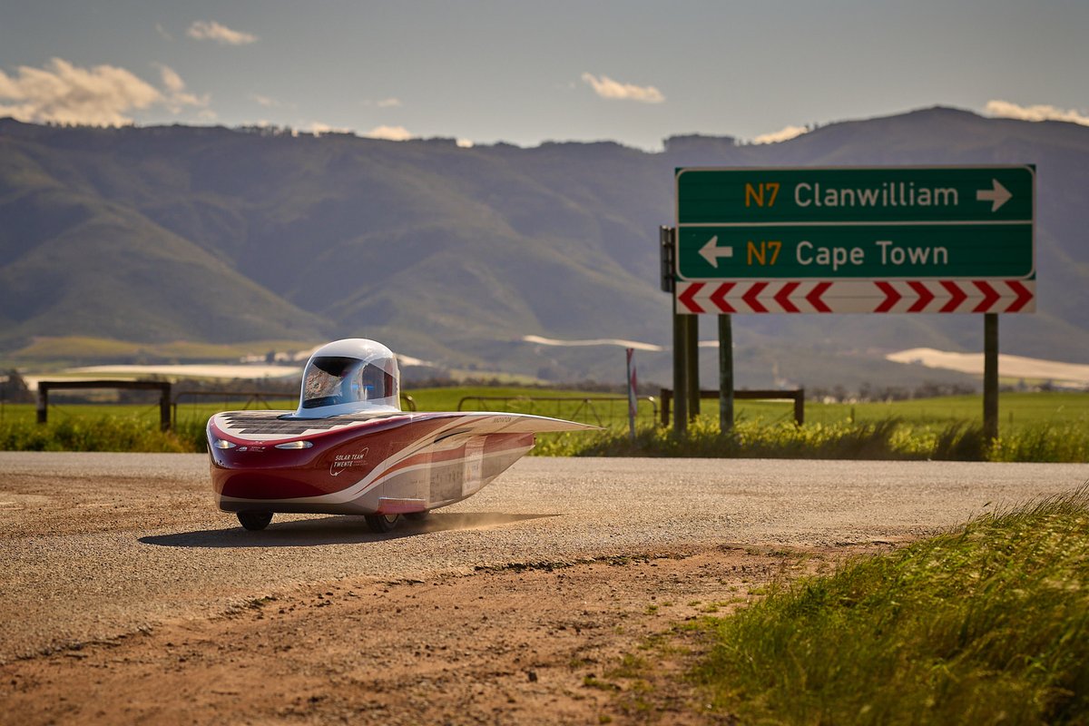 We are on our way for day 8 of the <a href="/Solar_Challenge/">SasolSolarChallenge</a>! Today, we will finally find out who will finish with the most kilometers. 

We are currently in 2nd place on the leaderboards and in 3rd place on the road. We are coming up to a steep mountain right before the stop of the day.