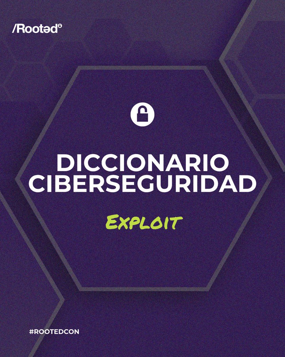rootedcon's tweet image. 🔓 Exploit: La Puerta Invisible 🔓
Los #exploits son la llave maestra. Son el arma sutil que permite aprovechar vulnerabilidades de software, hardware o sistemas operativos para obtener acceso no autorizado.
⚙️ Un exploit bien diseñado puede comprometer la seguridad de una red…