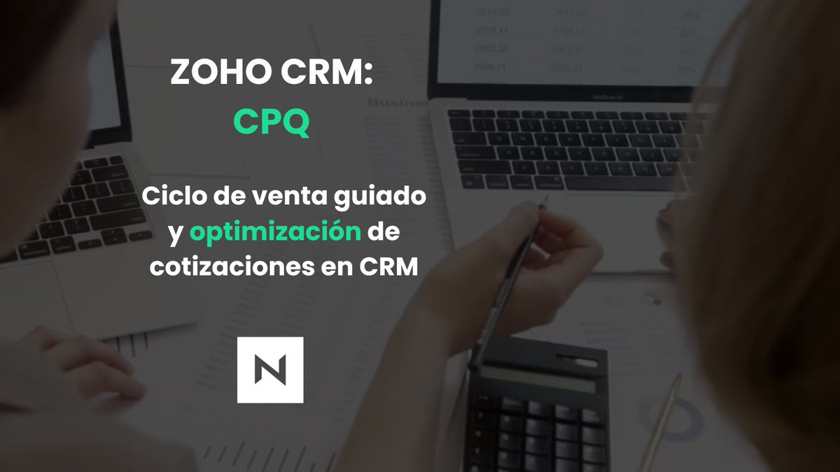 🔧¿Listo para cotizaciones más rápidas y precisas? Con CPQ en #ZohoCRM, optimiza la configuración, precio y envío de propuestas en minutos. Conoce más zurl.co/7Gpy