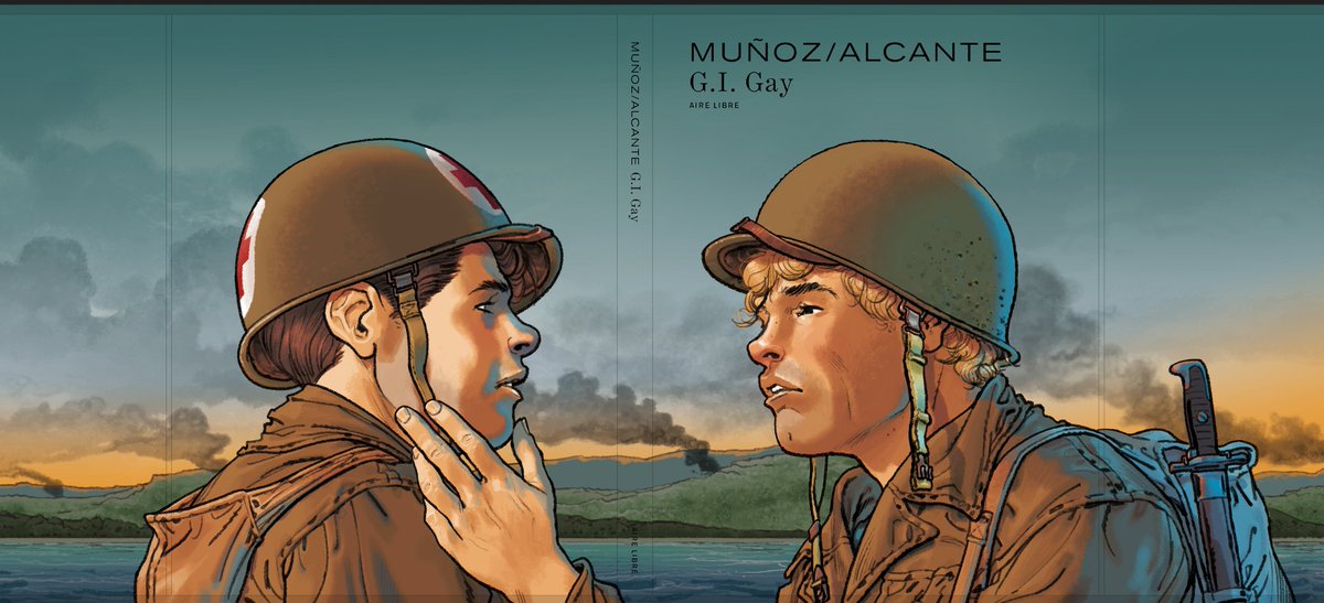 ManuelPicaud's tweet photo. Ma première chronique #BD après dix ans de pause chez Auracan. Je vous conseille la lecture de G.I. Gay de @Didier_Alcante  et Bernardo Muñoz, dans la collection Aire libre @EditionsDupuis : https://t.co/tFf4R4d73h https://t.co/nQghNVyW1e
