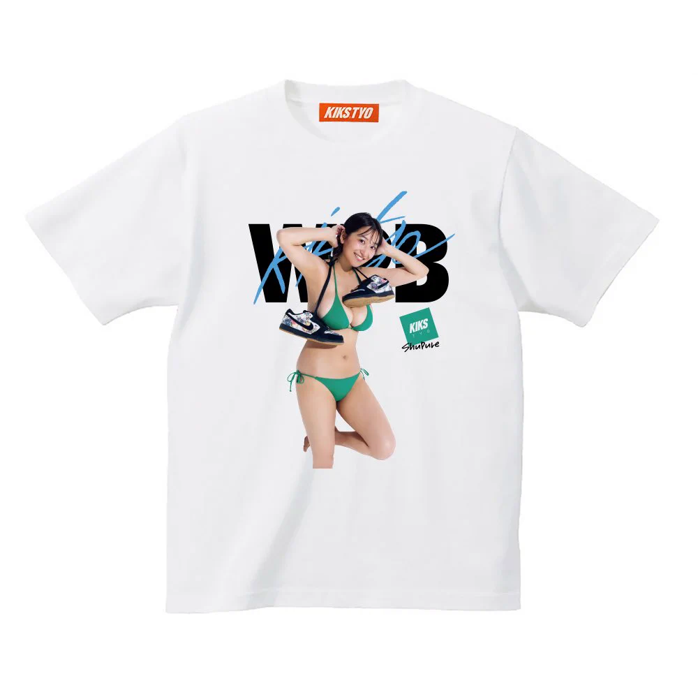 KIKS TYO 榎原依那 週刊プレイボーイ コラボTシャツ ブラック L 榎原