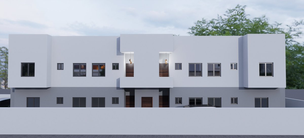 vangeorgh's tweet image. The real estate industry in Nigeria operates without proper regulation, and because of that, we have a lot of &apos;aesthetically pleasing&apos; buildings that aren&apos;t functional.

So today, let&apos;s talk about THE ROLE OF ARCHITECTURE IN REAL ESTATE using projects I&apos;ve been invlolved in: 🧵