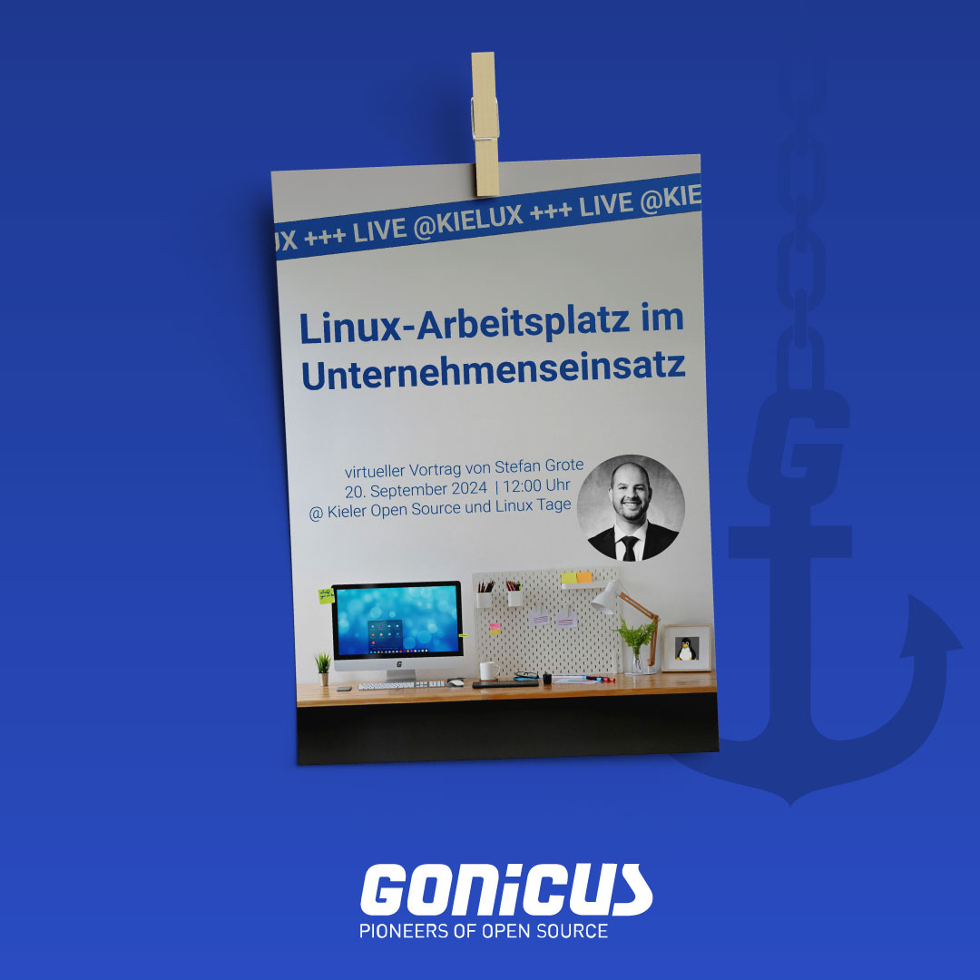 Gleich #LIVE auf der #KIELUX:  Stefan Grote spricht über #LinuxaufdemDesktop im Unternehmerkontext. kieler-linuxtage.de/programm#Tag20… #LinuxImUnternehmen #Kielux #LinuxTage #OpenSource #TechTalk