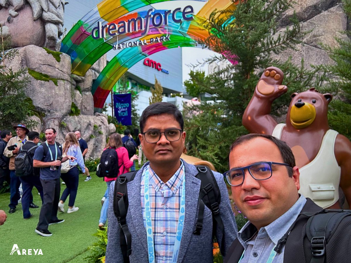 AreyaTech's tweet image. The fun meter was off the charts at @dreamforce, and with #agentforce insights, the experience was even better!

You can still catch us at #sanfrancisco, and let&apos;s keep the AI ball rolling! 
Here are some of @areyatech&apos;s glimpses from Day 2 at #df24! 🎉

#dreamforce2024