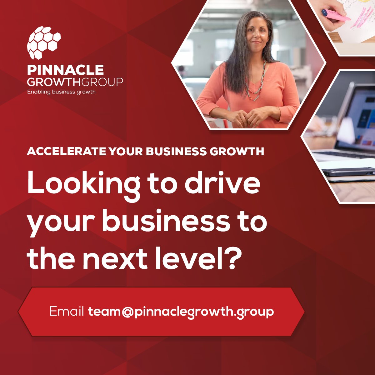 We specialise in unlocking opportunities for businesses through tailored growth strategies.

Whether you're looking to access new funding, identify grants, or secure finance, our expert team is here to guide you every step of the way.

📧team@pinnaclegrowth.group