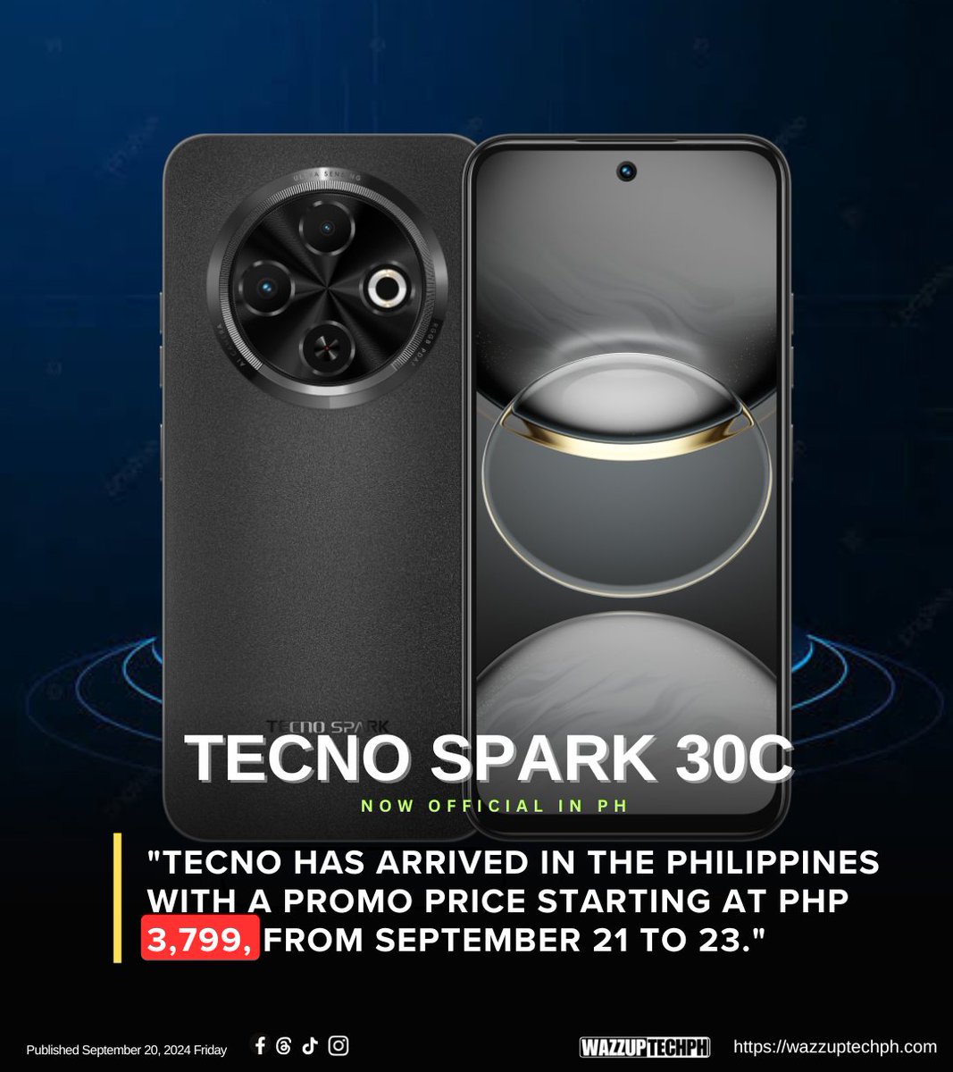 wazzuptechph's tweet image. Tecno Spark 30c Now Official in PH

Specs:📱
wazzuptechph.com/tecno-spark-30…

Add to Cart Here ✨🛒
✨Shopee PH: invl.io/cllpmhn
✨Lazada PH: invol.co/cllpmhv

#tecnospark30c 
#TECNOMobilePhilippines 
#wazzuptechph