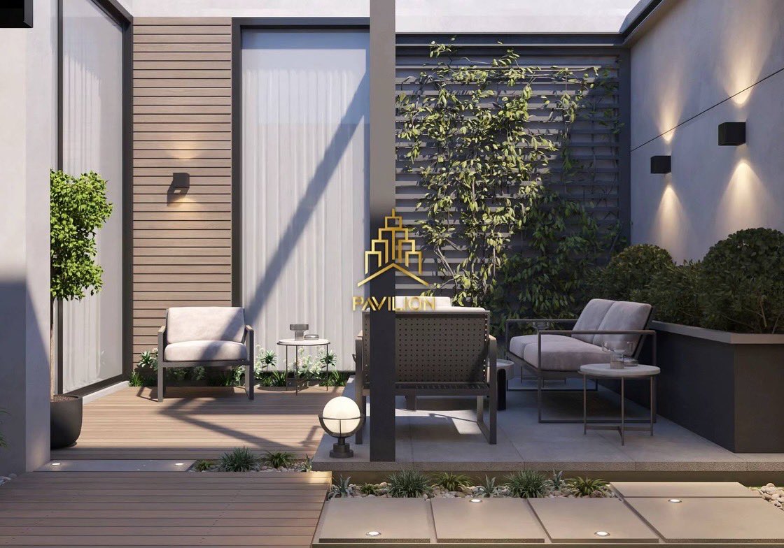pavilionsdesign's tweet photo. Pavilion design
 تصميم . تنفيذ . اشراف . تأثيث

A modern landscape design 
Sitting next to the infinity pool With parking space And the design of the planting container and the outdoor seating area on the ground floor and roof

#landscape 
#حديقة https://t.co/bQhmBkMLbV