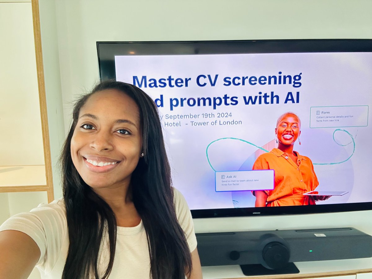 50skillsHR's tweet image. What a fantastic day we had yesterday at our AI CV screening workshop. Thanks to everyone who joined us.

Missed the workshop? We&apos;re hosting a webinar on Tuesday that explores the real impact of AI in hiring.

Register here ⬇️

us02web.zoom.us/webinar/regist…

#CVscreening #AIinHR