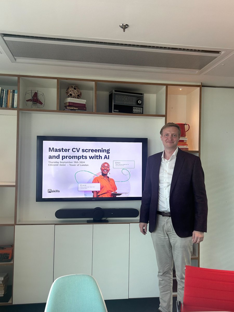 50skillsHR's tweet image. What a fantastic day we had yesterday at our AI CV screening workshop. Thanks to everyone who joined us.

Missed the workshop? We&apos;re hosting a webinar on Tuesday that explores the real impact of AI in hiring.

Register here ⬇️

us02web.zoom.us/webinar/regist…

#CVscreening #AIinHR