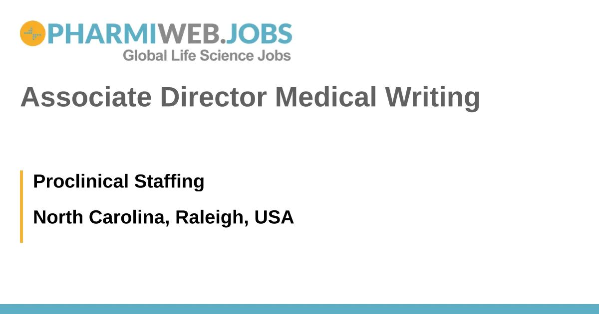 PharmaNewsUS's tweet image. Associate Director Medical Writing

buff.ly/4gyB2n2

#MedicalWriting #AssociateDirector #RegulatoryDocuments #Ophthalmology #ProClinical #RemoteWork #pharmiweb