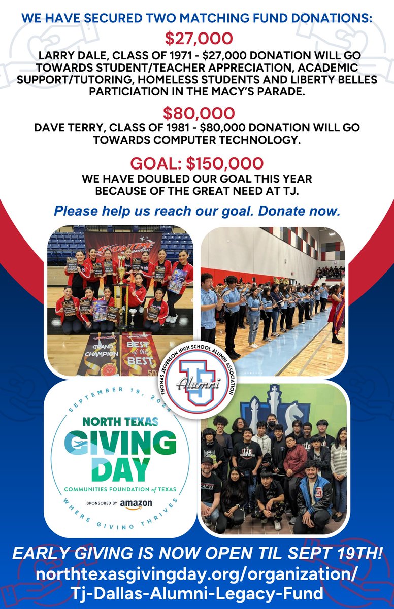 Last push til midnight! Please help us reach our goal. Thank you for your support.  northtexasgivingday.org/organization/T…