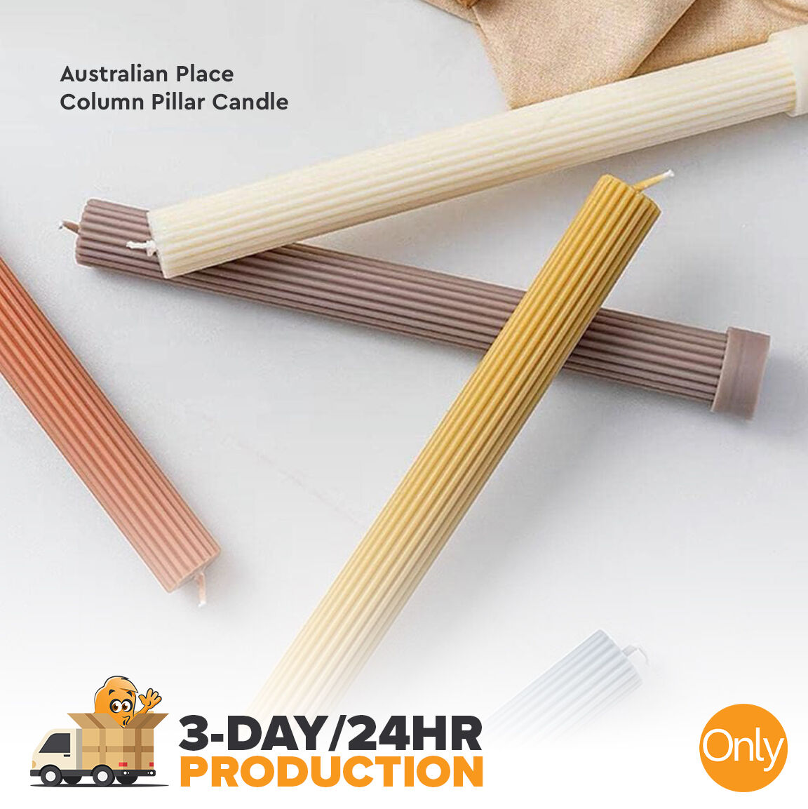 Are you considering a beautiful tablescape for your upcoming event? Custom candles are an attractive way of sprucing up your space - these Spring coloured candles are also lovely for any outdoor or garden event. 🕯️

Ready to shop? only.lc/pillar

#PromotionsOnly #spring