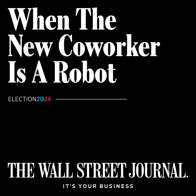 WSJ's tweet photo. Find out how the election will impact tech.