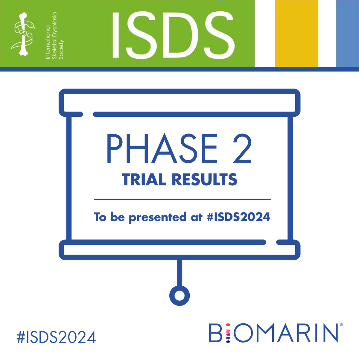 BioMarinMedical's tweet photo. Learn about #phase2 trial results and the impact treatment has on growth for children with #hypochondroplasia at #ISDS2024. Read more: https://t.co/DPoYfIs4Cn. This post is intended for US healthcare professionals only. https://t.co/UZ8dMkTD5T
