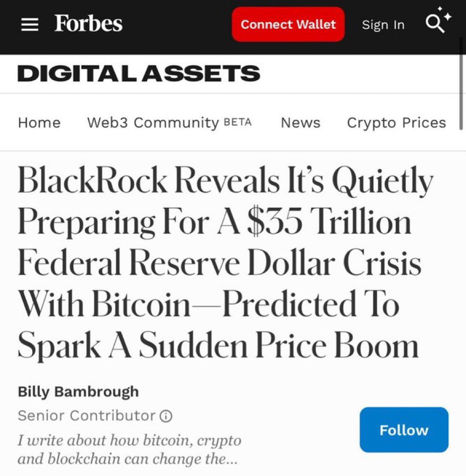 RateYourXchange's tweet photo. Blackrock on #bitcoin 👀 https://t.co/Fqae76ofKa