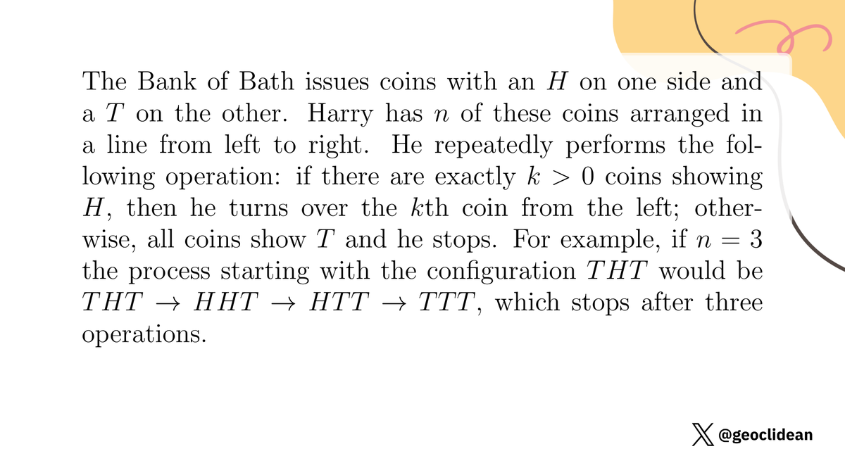 geoclidean's tweet photo. The Bank of Bath
#IMO2019 #Combinatorics #IMOShortlist #IMOShortlist2019 #IMO https://t.co/ZyPPHsC2Ap