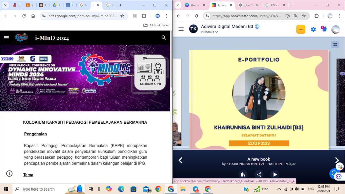 nr_ninazzzz's tweet photo. Tak sabar nak dengar perkongsian peserta dalam Kolokium KPPB >∆< 
Hari ni pun dapat kenal https://t.co/JUrpzjwlwu untuk memudahkan kita ambik nota! Seronoknyaaa😆

#pelajarIPGKBMkontemporari
#IPGGoglobal
#GEGPetalingJaya
@mimmasayuti https://t.co/16tnRS4sNk
