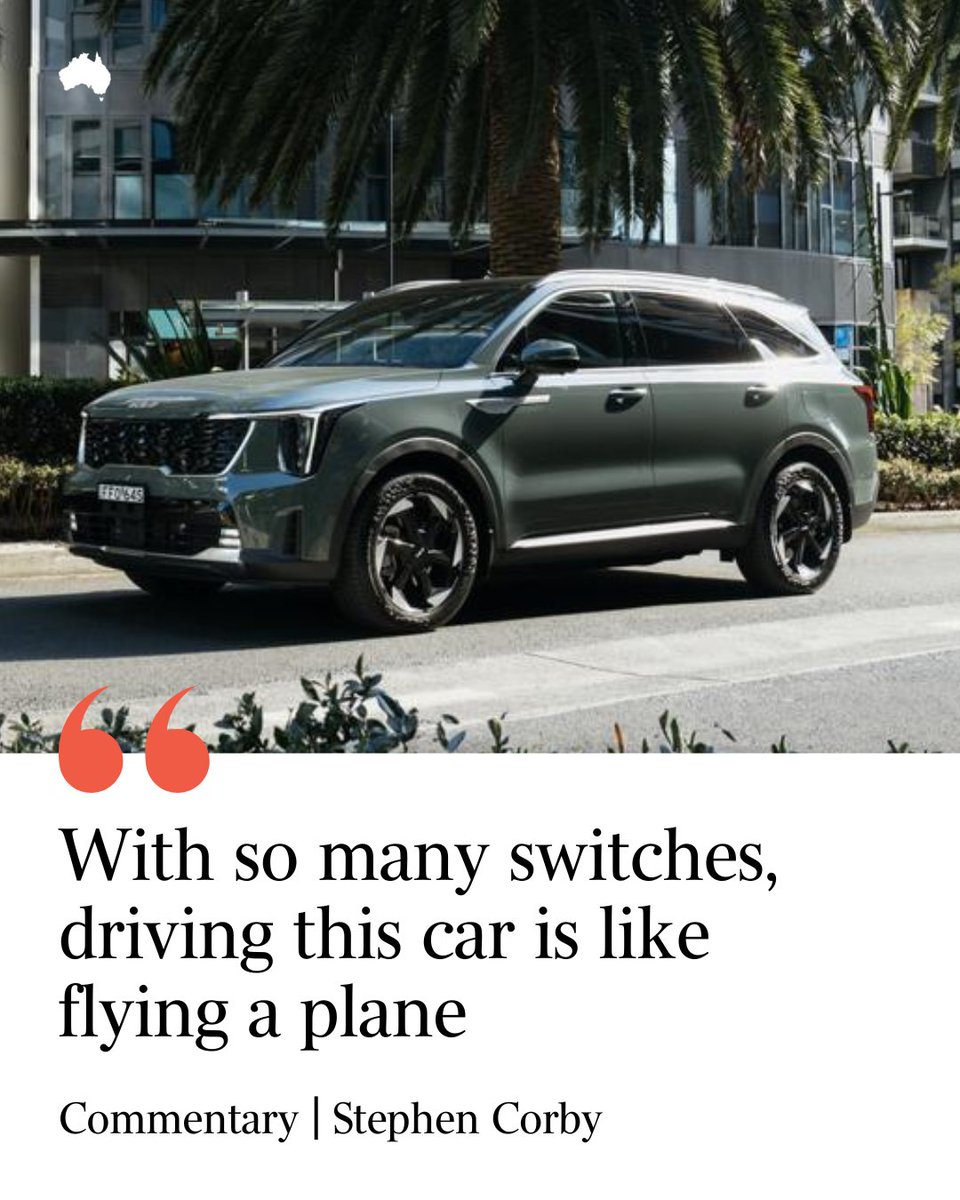 australian's tweet image. How hard can flying a plane be? With cars increasingly infested with autopilot, and autonomous features like steering wheels that try to wrestle control from you. Read the review: bit.ly/4df0evG